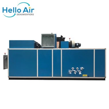 1000L/day Classic Temperature Controlling Rotary Desiccant Drying Dehumidifier, With Superpower Capacity, For Factory